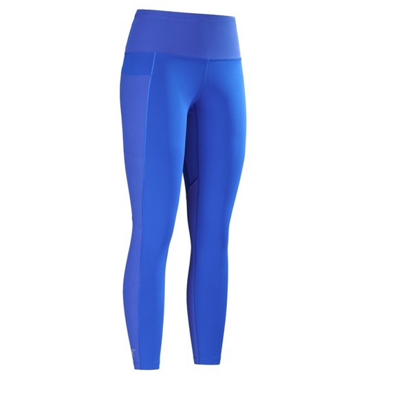 Arc’teryx Women's Size 12 Essent Warm High-Rise Legging 26" Vitality Blue NWT - Picture 2 of 7